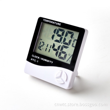 HTC-1 Indoor Temperature and Humidity Monitor: Accurate Digital Thermometer & Hygrometer